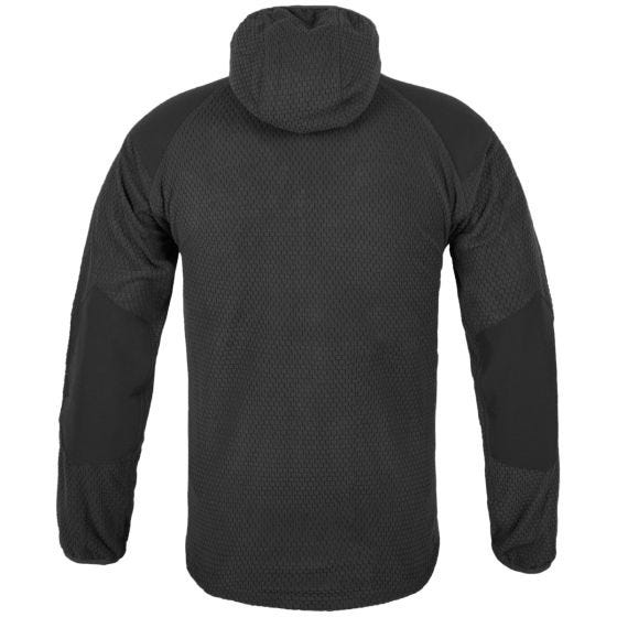 Helikon Alpha Hupparitakki Ruudukkofleece - Musta