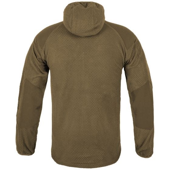 Helikon Alpha Hupparitakki Ruudukkofleece - Coyote