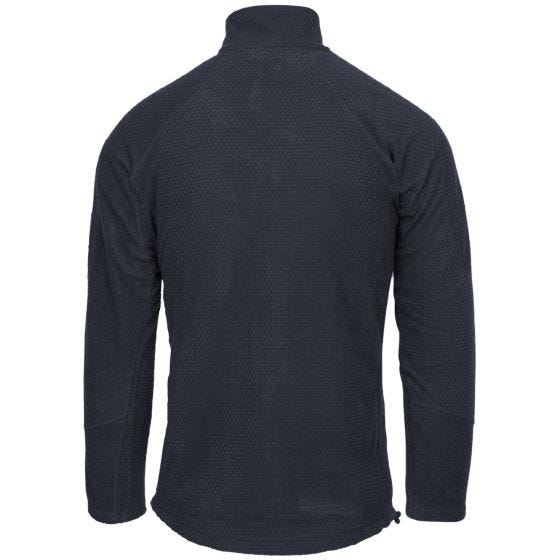 Helikon Alpha Tactical Takki Ruudukkofleece - Navy Blue