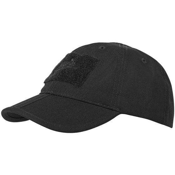 Helikon Baseball-lakki Taitettava Musta