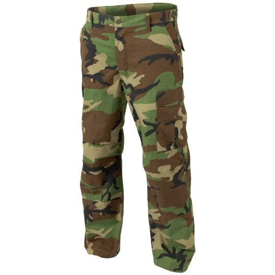 Helikon BDU Genuine Housut Puuvillasekoite-ripstop - Woodland