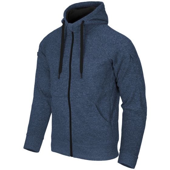 Helikon Covert Tactical Täysvetoketjullinen Huppari - Melange Blue