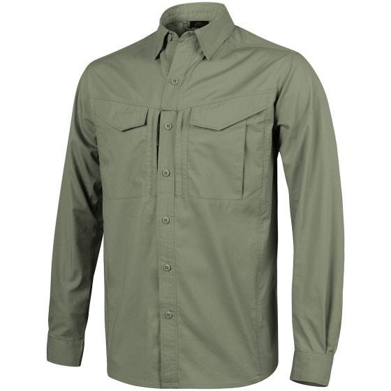 Helikon Defender Mk2 Pitkähihainen Paita - Oliivinvihreä