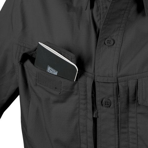 Helikon Defender Mk2 Pitkähihainen Paita - Musta