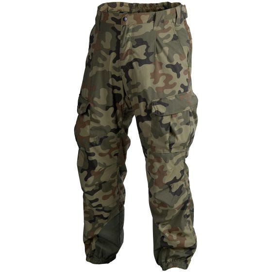 Helikon Level 5 Ver. II Soft Shell -housut - Polish Woodland
