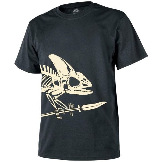 Helikon Full Body Skeleton T-paita - Musta