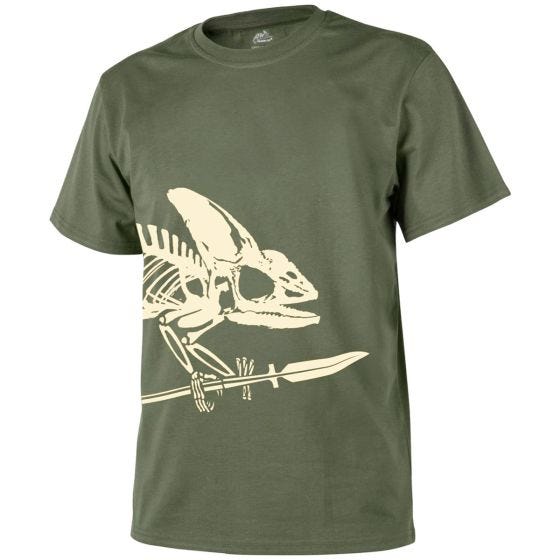 Helikon Full Body Skeleton T-paita - Oliivinvihreä