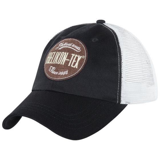 Helikon Trucker Logo Lippalakki Musta