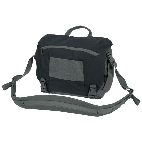 Helikon Urban Keskikokoinen Kuriirilaukku - Musta/Shadow Grey