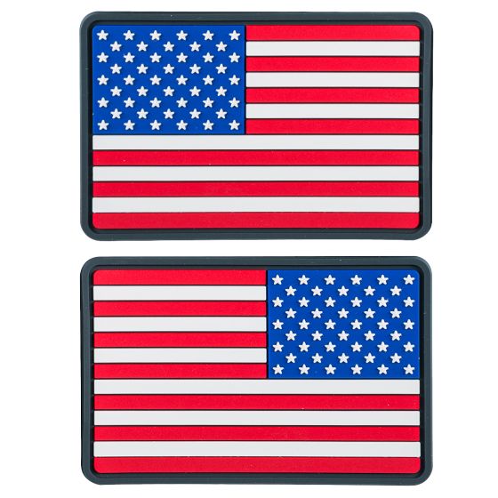 Helikon Small USA Flag PVC Paikka (2 Kpl/pakkaus) True Colours