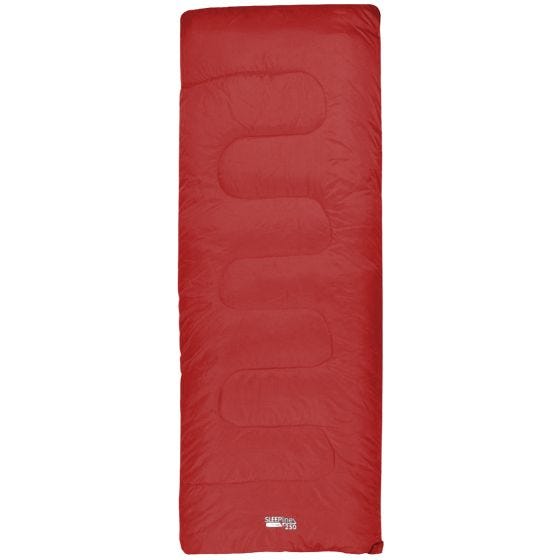 Highlander Sleepline 250 Suorakulmainen Makuupussi Punainen