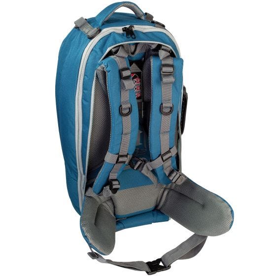 Highlander X-plorer Rinkka 60 + 20 L Sinivihreä