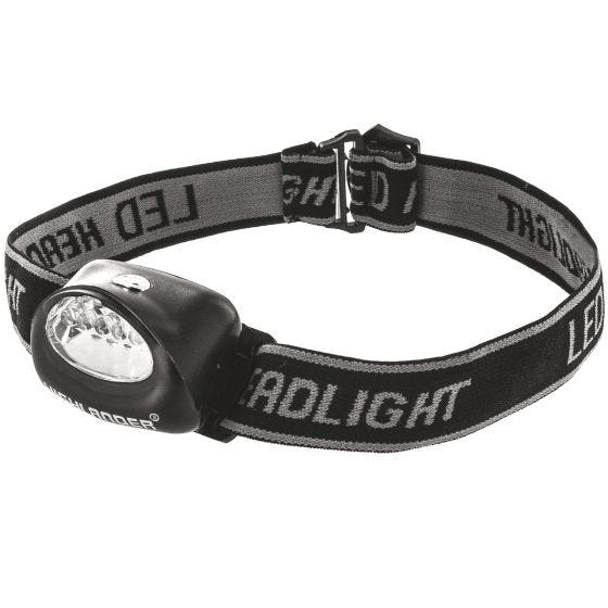 Highlander Fornax 5 LED Otsavalo Musta