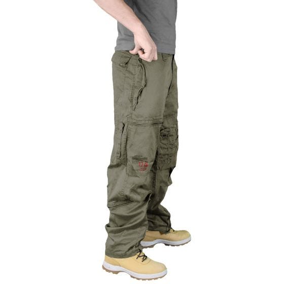 Surplus Infantry Cargo Housut - Oliivi