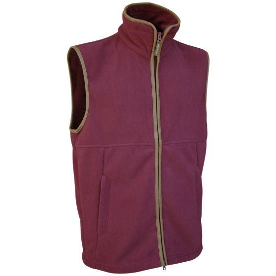 Jack Pyke Countryman Fleeceliivi - Burgundy
