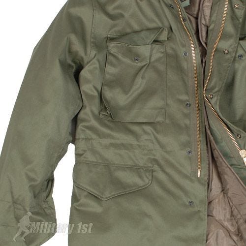 Mil-Tec Classic M65 US Takki - Oliivi