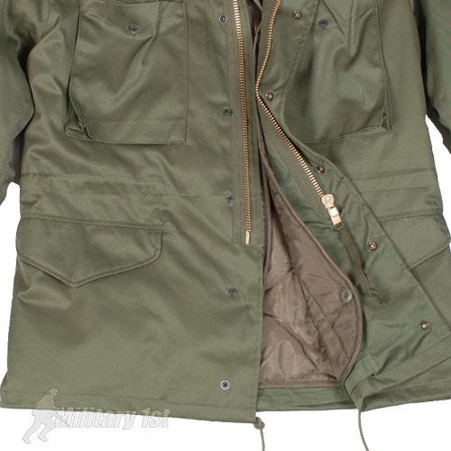 Mil-Tec Classic M65 US Takki - Oliivi