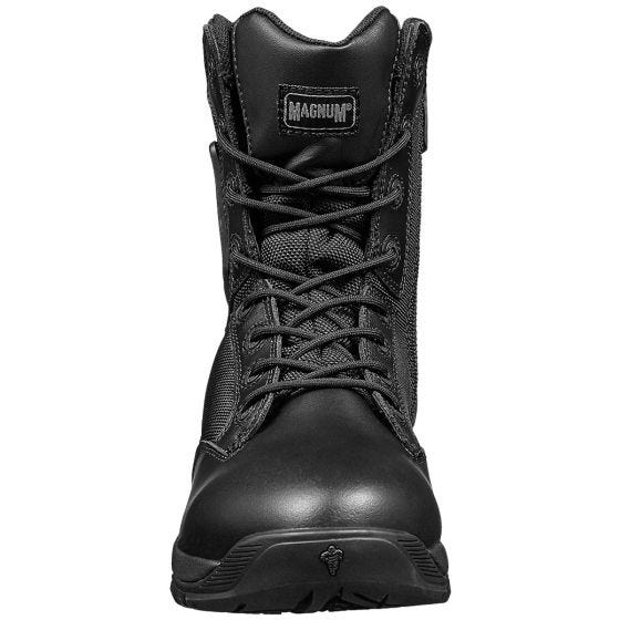 Magnum Strike Force 8.0 Sivuvetoketjulliset Kengät Vedenpitävä Musta