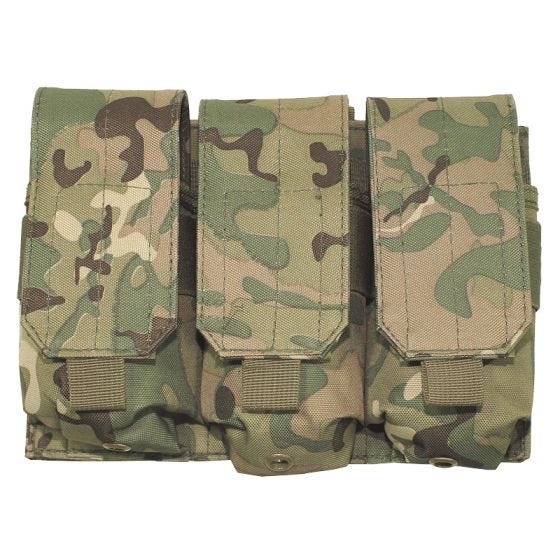 MFH M4/M16 MOLLE Kolmoispatruunatasku - Operation Camo