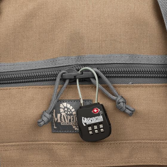 Maxpedition Matkalaukun Lukko Taktiset Musta