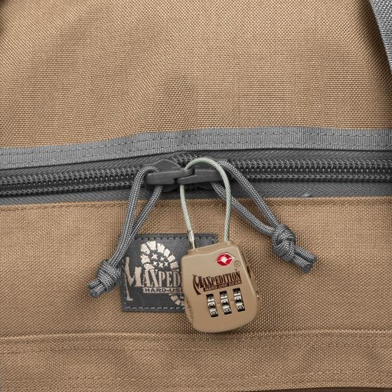 Maxpedition Matkalaukun Lukko Taktiset Khaki