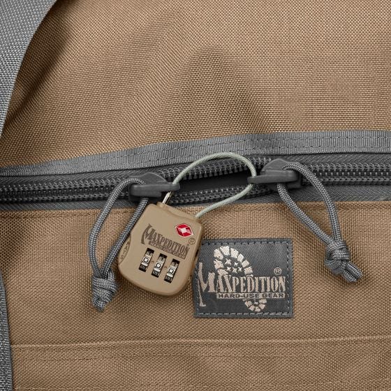 Maxpedition Matkalaukun Lukko Taktiset Khaki