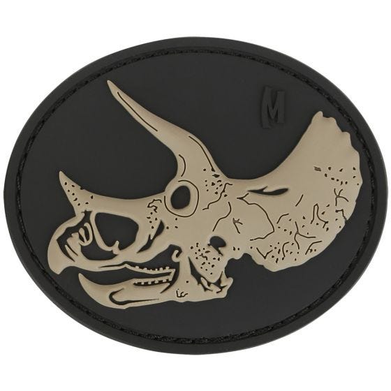 Maxpedition Triceratops Skull Moraalimerkki - SWAT