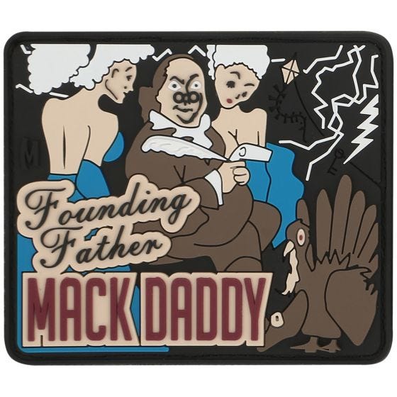 Maxpedition Ben Franklin Mack Moraalimerkki Täysi Väri