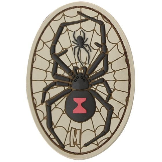Maxpedition Black Widow Moraalimerkki Arid