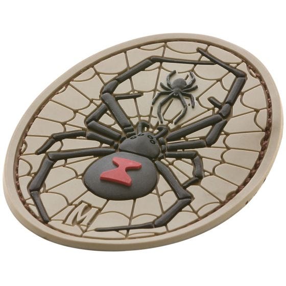 Maxpedition Black Widow Moraalimerkki Arid