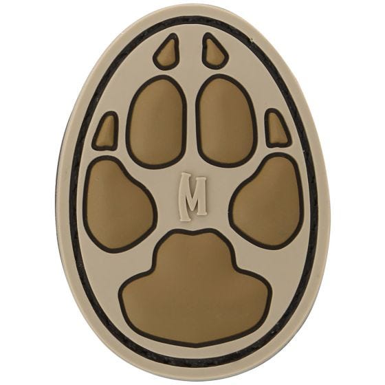 Maxpedition Dog Track Moraalimerkki 2" Arid