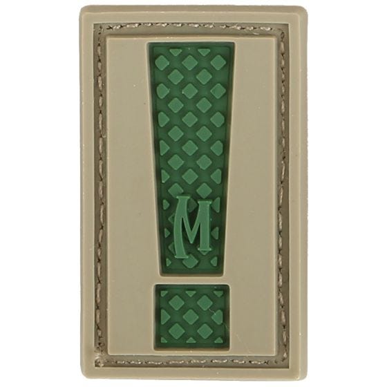 Maxpedition Letter ! Moraalimerkki Arid