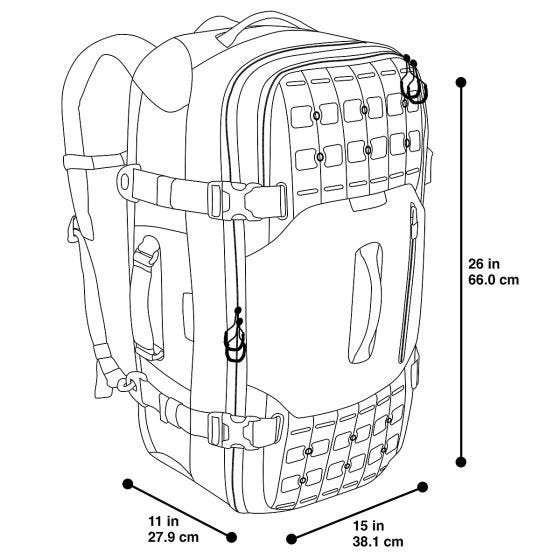 Maxpedition Ironstorm Adventure Matkakassi Tan