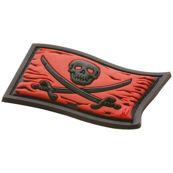 Maxpedition Jolly Roger Moraalimerkki - Täysi Väri