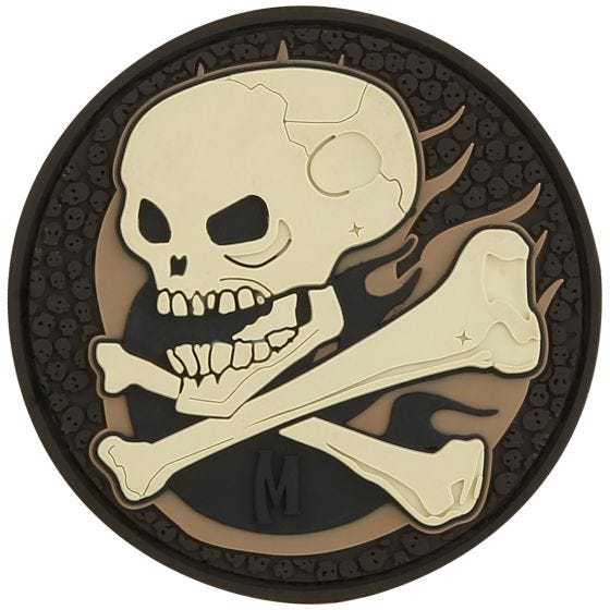 Maxpedition Skull Moraalimerkki Arid