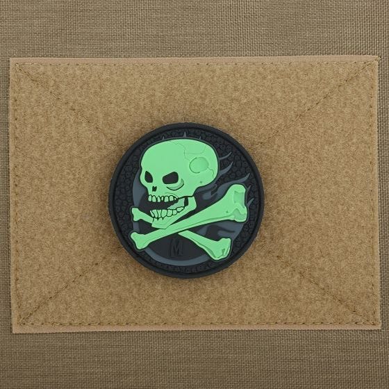 Maxpedition Skull Moraalimerkki GLOW