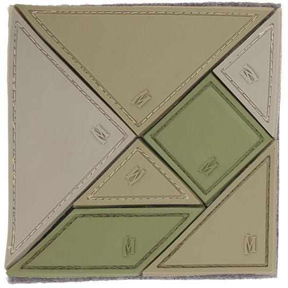 Maxpedition Tangram 7-Piece Moraalimerkki Arid