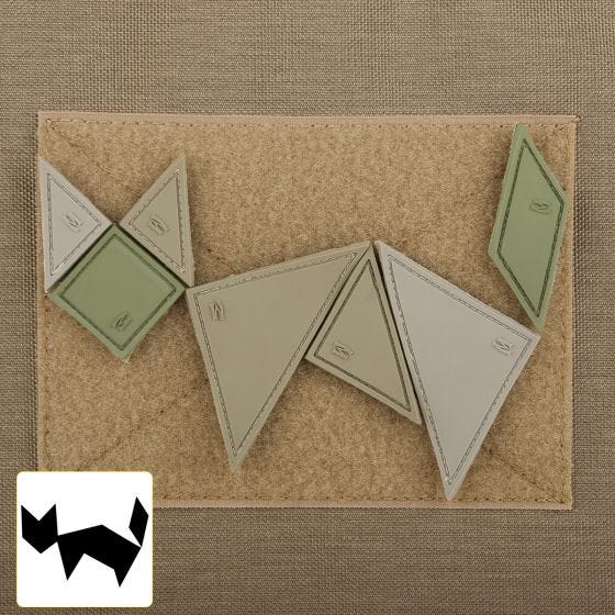 Maxpedition Tangram 7-Piece Moraalimerkki Arid