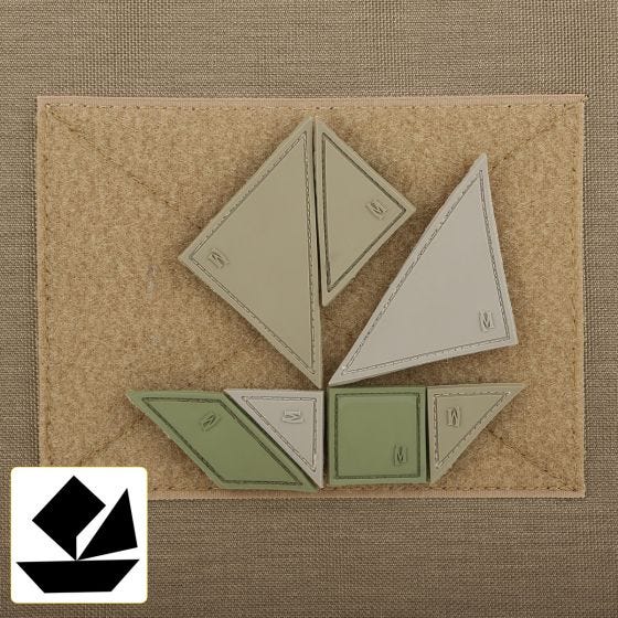 Maxpedition Tangram 7-Piece Moraalimerkki Arid