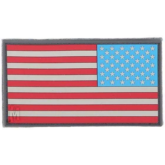 Maxpedition Reverse USA Flag Iso Moraalimerkki Täysi Väri