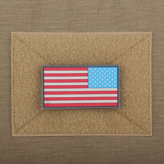 Maxpedition Reverse USA Flag Iso Moraalimerkki Täysi Väri