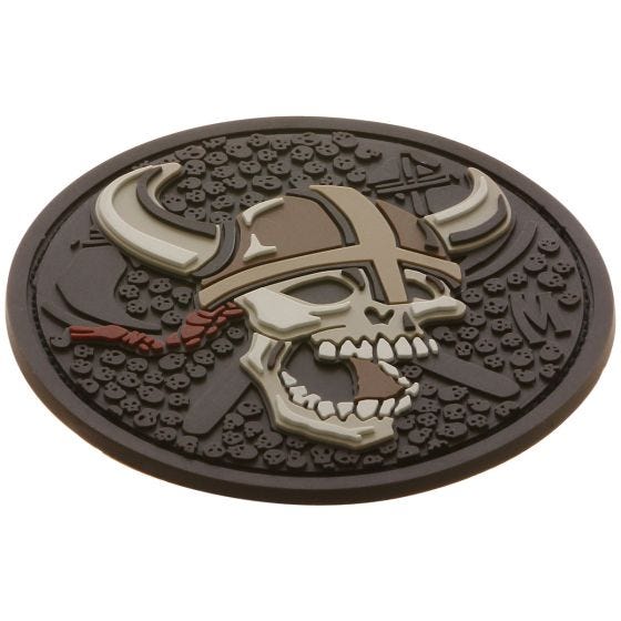 Maxpedition Viking Skull Moraalimerkki Arid