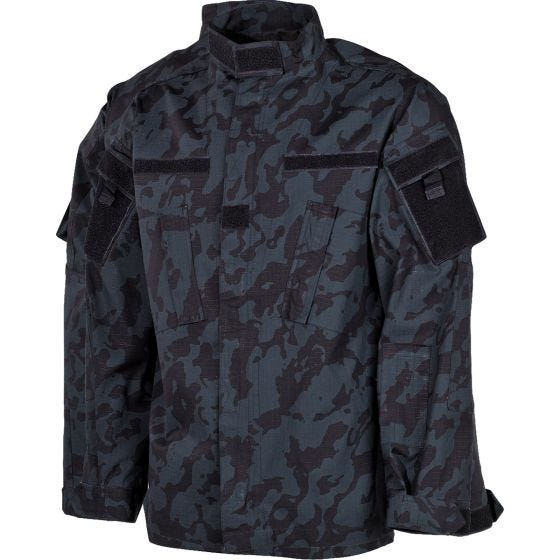 MFH ACU Kenttätakki Ripstop - Night Camo
