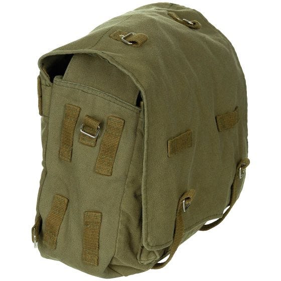 MFH BW Combat Iso Laukku OD Vihreä Kivipesty
