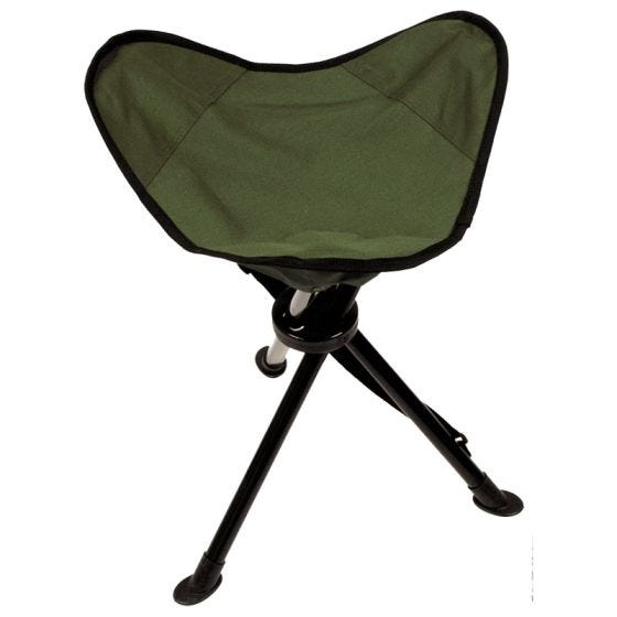 MFH Tripod Taitettava Jakkara mukana Kantokotelo