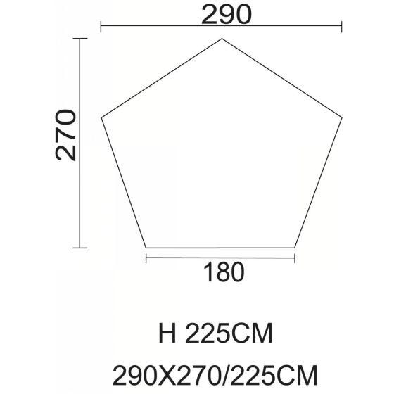 MFH Tipi Intiaaniteltta Oliivi