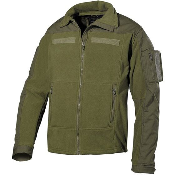 MFH US Combat Fleecetakki - Oliivi