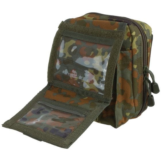 MFH MOLLE Karttakotelo - Flecktarn