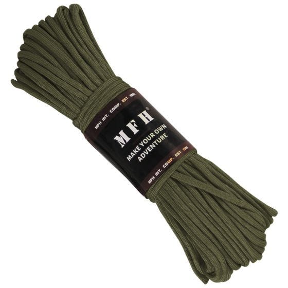 MFH Paracord-naru 100 ft Od-Vihreä