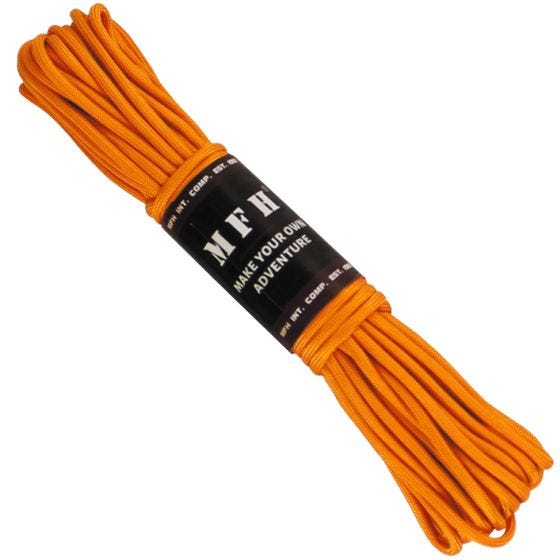 MFH Paracord-naru 50 ft Oranssi